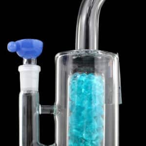 9" Inside Gems Stash Chamber Water Pipe