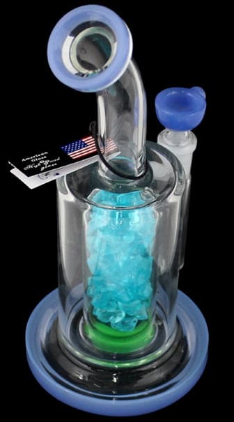 9" Inside Gems Stash Chamber Water Pipe - Image 5