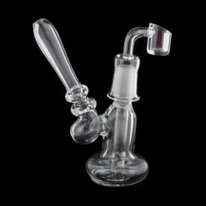 2ct 6" Jambulingam Oil Rig Bubbler with 19f Banger