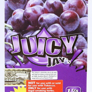 Juicy Jays Rolling Paper - 1 1-4 Grape