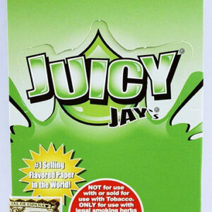 Juicy Jays Rolling Paper - 1 1-4 Green Apple