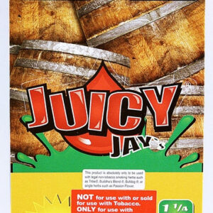 Juicy Jays Rolling Paper - 1 1-4 Jamaican Rum