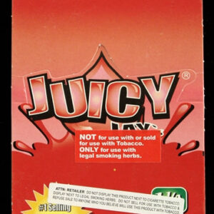 Juicy Jays Rolling Paper - 1 1-4 Raspberry