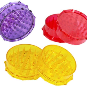 10ct Jumbo 100mm Acrylic Grinder Assortment