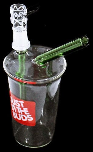 8" Just In The Buds Cup 14mm Oil Rig