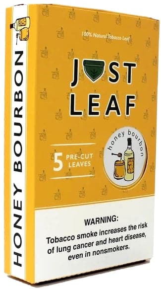 Just Leaf Pre-Cut Leaves - Honey Bourbon