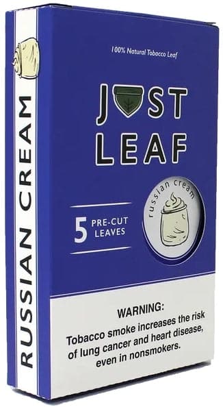 Just Leaf Pre-Cut Leaves - Russian Cream