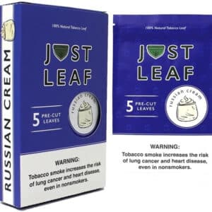 Just Leaf Pre-Cut Leaves - Russian Cream