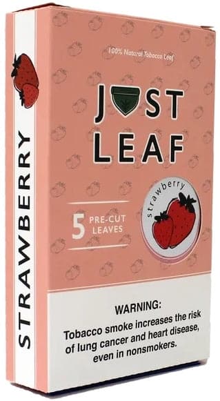 Just Leaf Pre-Cut Leaves - Strawberrry