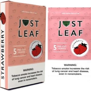 Just Leaf Pre-Cut Leaves - Strawberrry