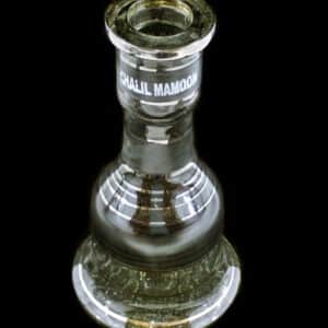 11.5" Khalil Mamoon Hookah Base - Silver