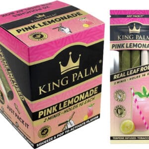 King Palm Mini Rolls - Pink Lemonade