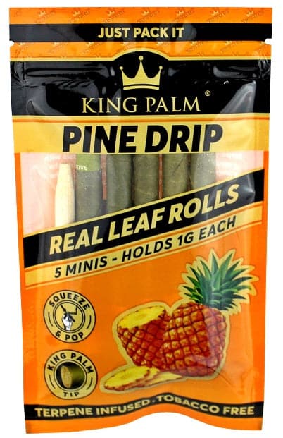 King Palm Pine Drip - 5x15pk - Mini Rolls