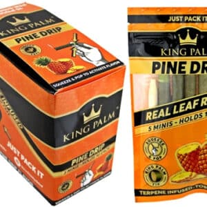 King Palm Pine Drip - 5x15pk - Mini Rolls