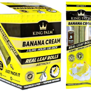 King Palm Slims - Banana Cream 20pk