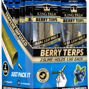 King Palm Slims Rolls - Berry Terps 20pk