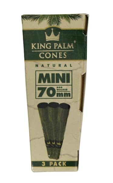 King Palm Cones Natural - Mini Dog Walker 70mm