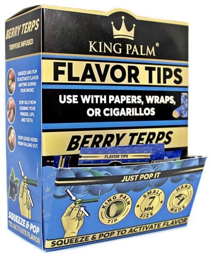 King Palm 7mm Flavor Tips - Berry Terps 50pk - Image 3
