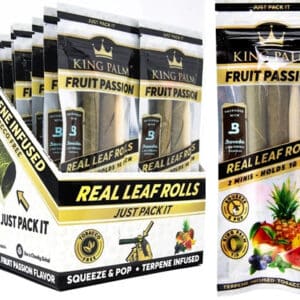 King Palm Mini Rolls - Fruit Passion