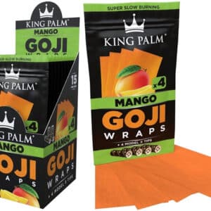 King Palm - Goji Blunt Wraps – Mango