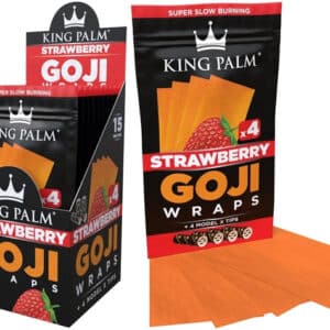 King Palm - Goji Blunt Wraps – Strawberry