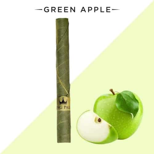 King Palm Mini Tube Single Rolls 24pk - Green Apple