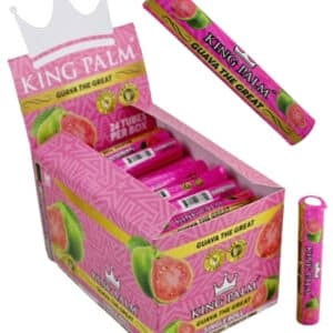 King Palm Mini Tube Single Rolls 24pk - Guava the Great