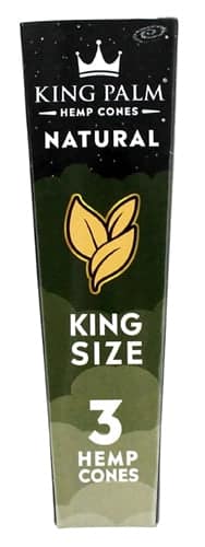 King Palm Natural Hemp Cones - King Size