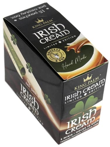 King Palm Irish Cream (Limited Edition) - 5x15pk - Mini Rolls - Image 4