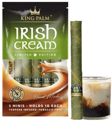 King Palm Irish Cream (Limited Edition) - 5x15pk - Mini Rolls