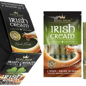 King Palm Irish Cream (Limited Edition) - 5x15pk - Mini Rolls