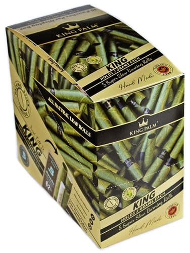 King Palm Natural Leaf Rolls - King Size -5 per-15 Units - Image 3