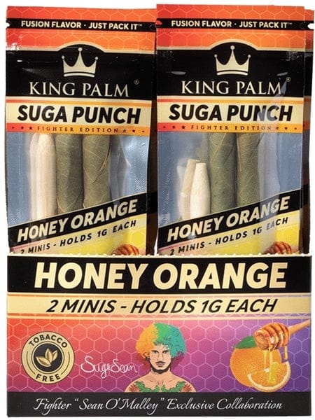King Palm Mini Rolls - Suga Punch Fighter Edition - Honey Orange - Image 3