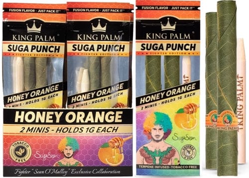 King Palm Mini Rolls - Suga Punch Fighter Edition - Honey Orange - Image 7