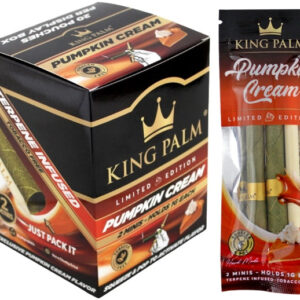 King Palm Mini Rolls - Pumpkin Cream 20pk