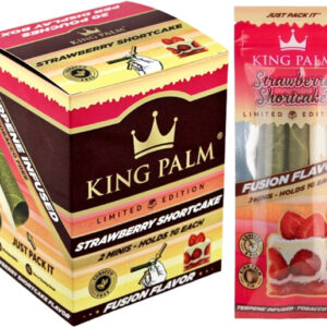 King Palm Mini Rolls - Strawberry Shortcake 20pk