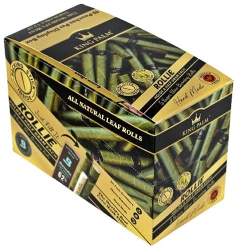 King Palm Natural Leaf Rolls - Rollies -5 per-15 Units - Image 3