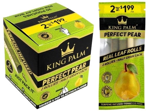 King Palm Rollies - Perfect Pear
