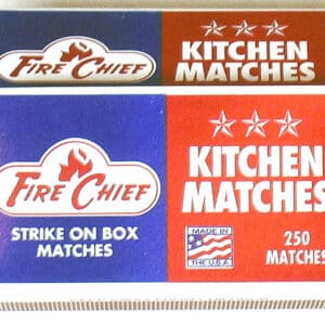 Fire Chief Kitchen Matches - Case