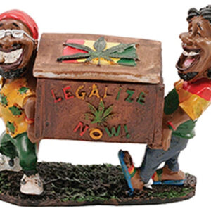 Poly Resin Ashtray - Jamaican LT116