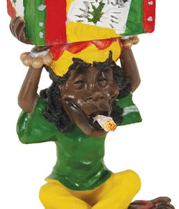 Poly Resin Ashtray - Jamaican LT125