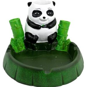 Poly Resin Ashtray - Large Panda Oasis