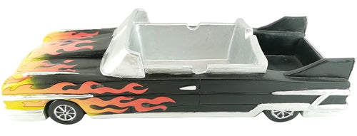 Poly Resin Ashtray - Flame Car Convertible