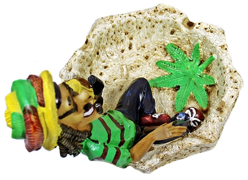 Poly Resin Ashtray - Jamaican Feels Good