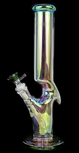 12" Shiny Horn Elbow Straight Water pipe