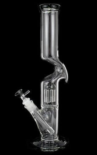 15" Horn Elbow Tree Perk Water Pipe