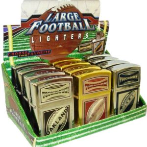 Large Football Lighters 12ct