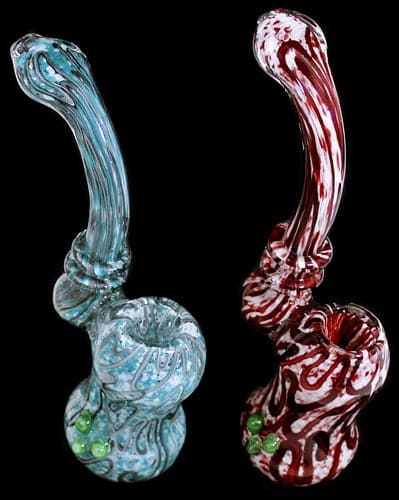 2ct 8" Large Frit Art Bubbler Assortment