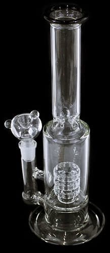 13" Triple Barrel Perk Stemless Water Pipe