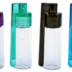 10ct Bottle And Spoon Snuff Bullet - Large Clear